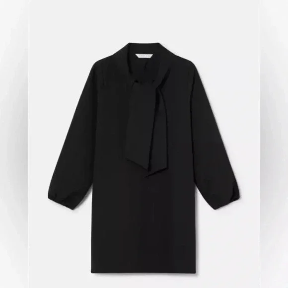 Compania Fantastica Black Cravate Dress NWT - Picture 9 of 9